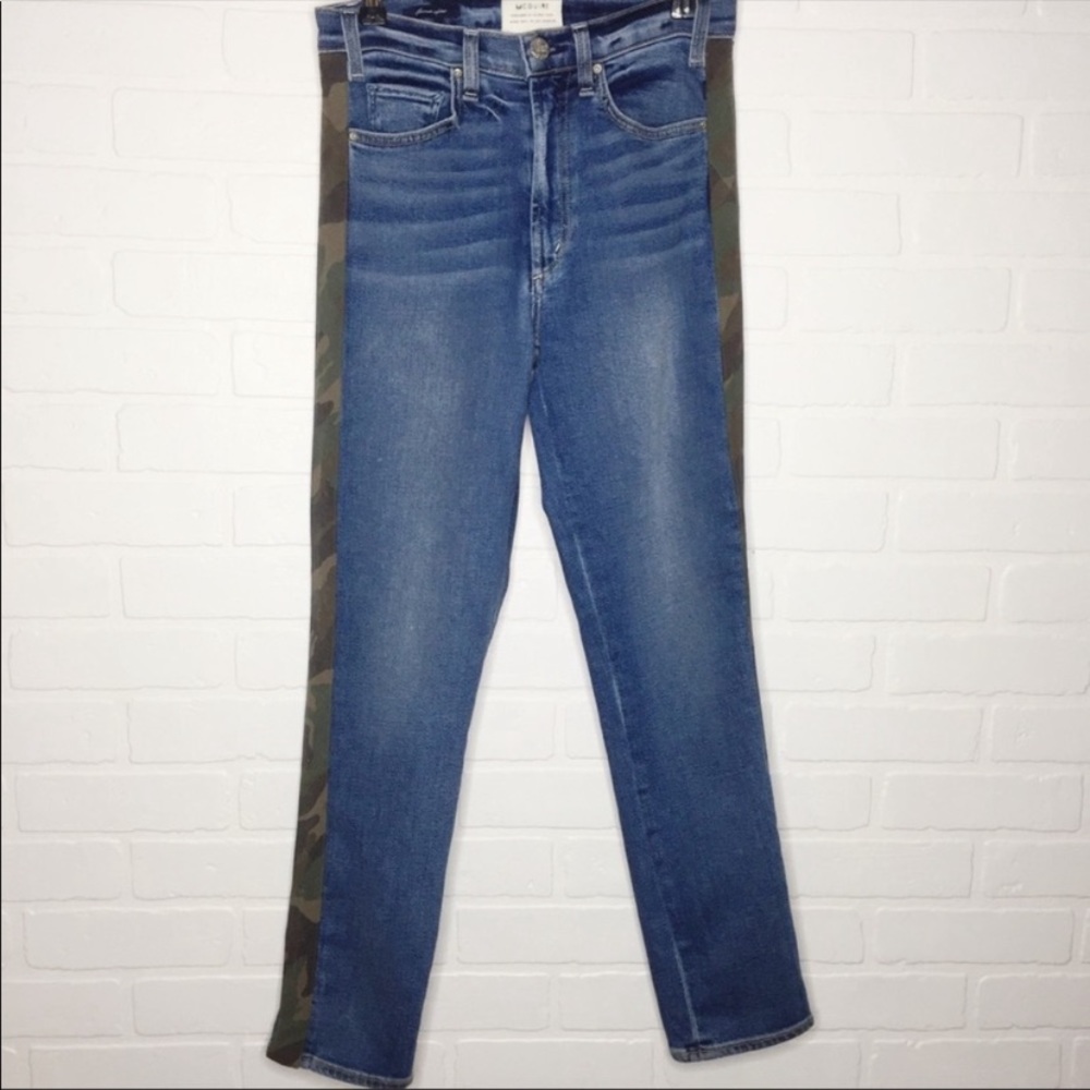 McGuire damn fine denim camouflage stripe jeans